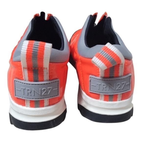THINK ROYLN/Naturalizer Collab, Orange NEON and Silver Sneakers, SIZE 9 - Picture 5 of 6